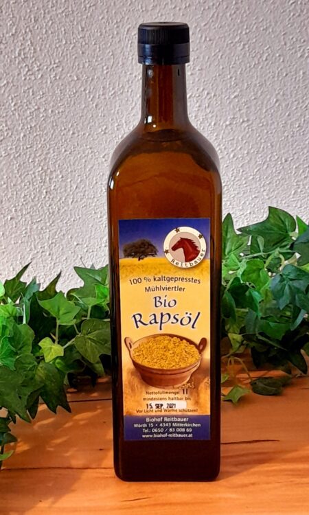 Bio-Rapsöl